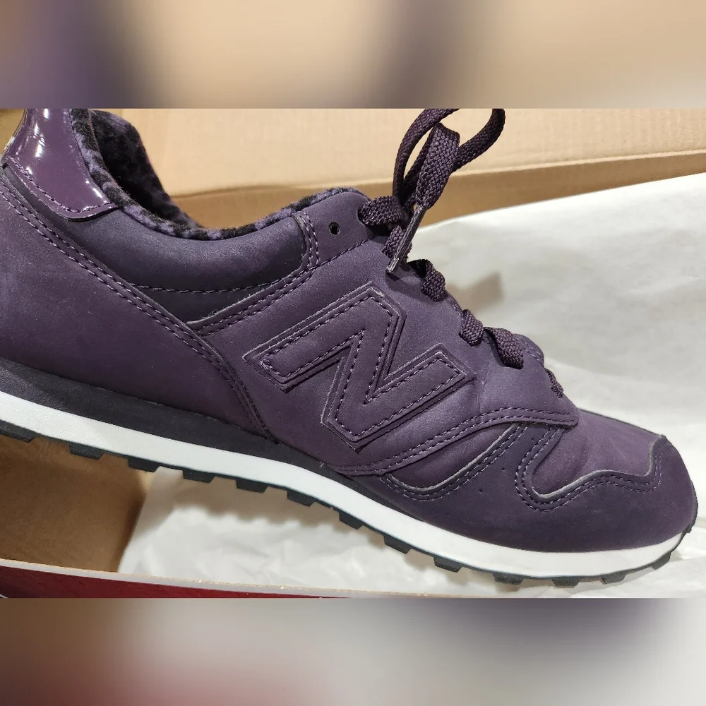 New Balance Women's 373 Sneakers Purple Leopard Sz 9.5 - Picture 7 of 10